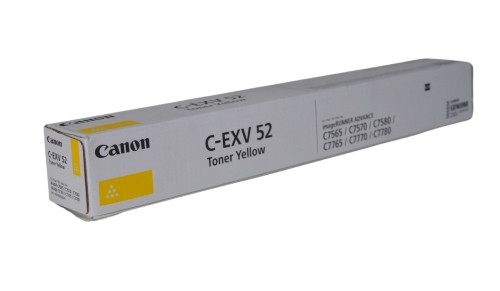 Toner Canon C-EXV 52 1001C002 66,5 tys. Y Oryginał 80-100%