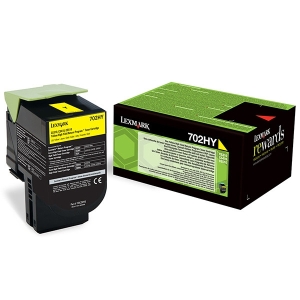 Toner Lexmark 70C2HY0 702HY Y Oryg NB