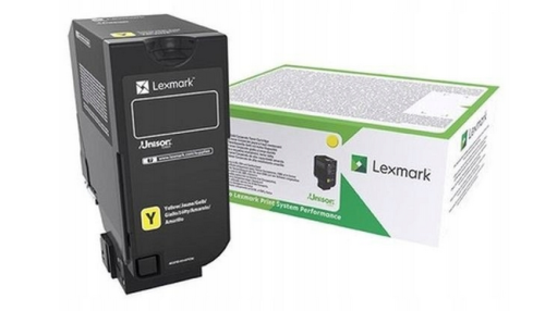 Toner Lexmark CX725 84C2HYE 16 tys. Y Oryginał open box