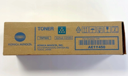 Toner Konica Minolta TNP-92 AE1Y450 4 tys. C Oryginał