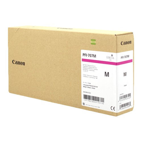 Tusz Canon PFI-707 9823B001 700ml M Oryginał no box