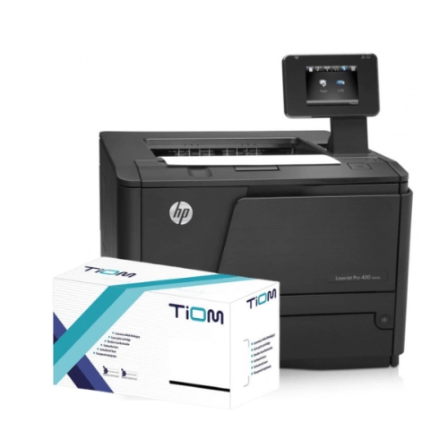 Drukarka HP LaserJet Pro M401dne 9 tys. +  Toner CF280X K Zamiennik TIOM