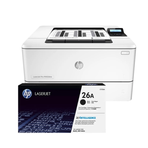 Drukarka HP LaserJet Pro M402dne 51 tys. + Toner HP 26A CF226A K Oryg NB