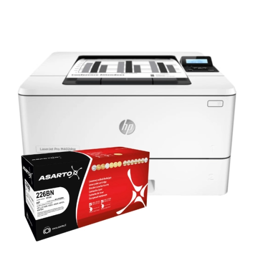 Drukarka HP LaserJet Pro MONO M402dne 60 tys. + Toner HP 26A CF226A K Zamiennik ASARTO