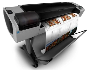 Ploter HP T1300 CR652A 44'  A0 z podstawą