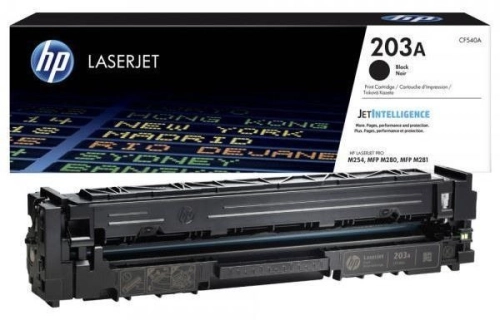 Toner HP 203A CF540A 1,4 tys. K Oryginał no box