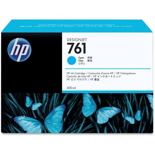 Tusz HP 761 CM994A 400ml C Oryginał 2025r.