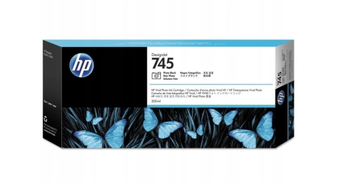 Tusz HP 745 F9K04A 300ml PK Oryginał 2024r.