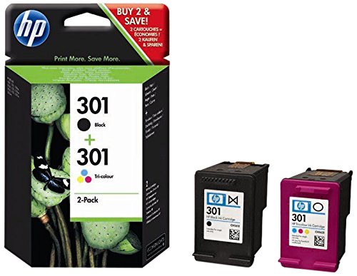Tusz HP 301 N9J72AE CMYK Oryginał 2023r.
