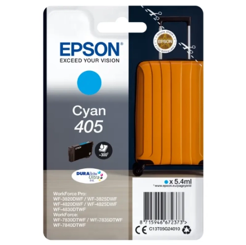 Tusz Epson 405 C13T05G24010 5,4ml C Oryginał no box