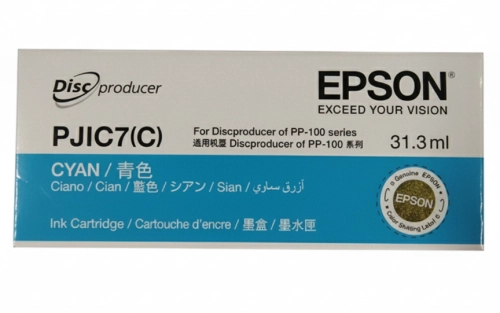 Tusz Epson PJIC7 C13S020688 31,3ml C Oryginał no box