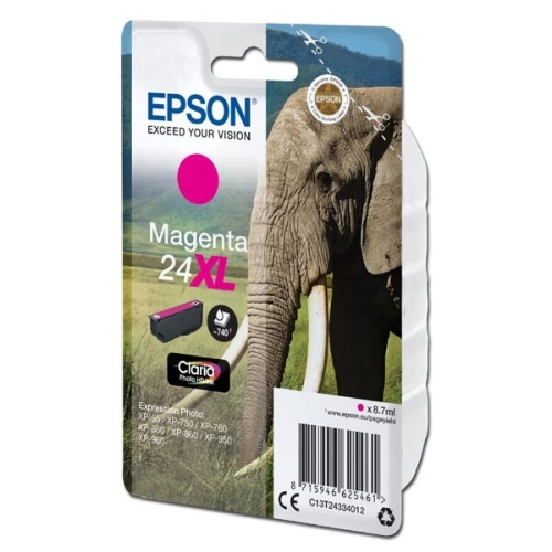 Tusz Epson 24XL C13T24334010 8,7ml M Oryginał no box