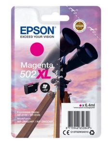 Tusz Epson 502XL C13T02W34010 6,4ml M Oryginał no box