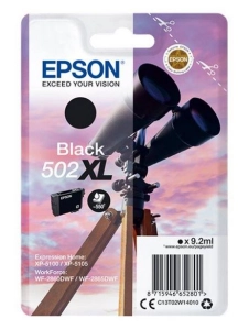Tusz Epson 502XL C13T02W14010 9,2ml K Oryginał no box