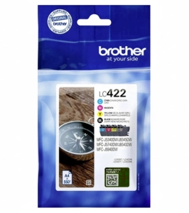 Tusz Brother LC-422 33,6ml CMYK Oryginał no box
