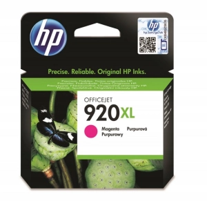 Tusz HP 920XL CD973AE 6ml M Oryginał 2026r.