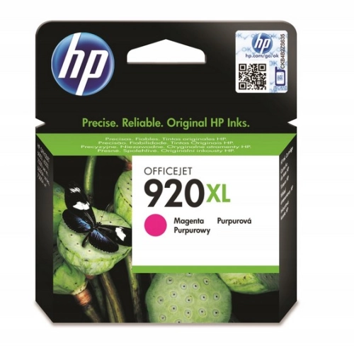 Tusz HP 920XL CD973AE 6ml M Oryginał 2026r.