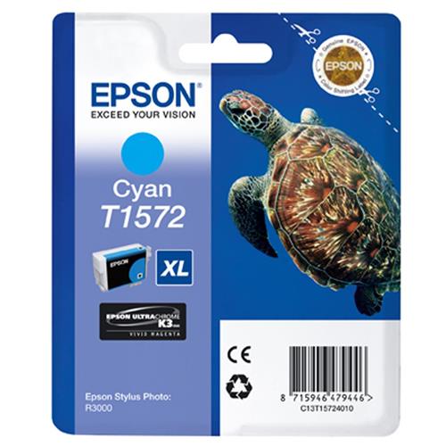 Tusz Epson T1572 C13T15724010 25,9ml C Oryginał no box