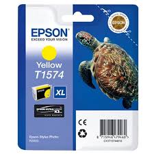 Tusz Epson T1574 C13T15744010 25,9ml Y Oryginał no box