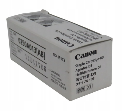 Zszywki Canon D3 0250A013 Oryginał