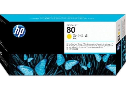 Głowica HP 80 C4823A Y Oryginał no box + cleaner