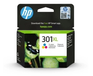 Tusz HP 301XL CH564EE 6ml CMY Oryginał 2026r.